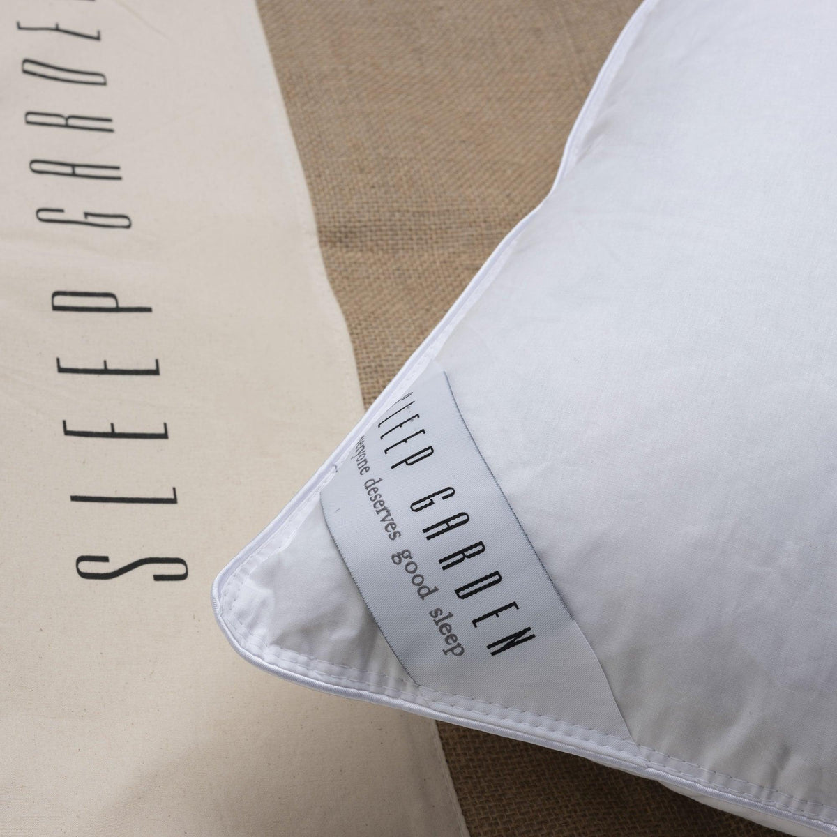 Standard Size Down Pillow Melissa Linen