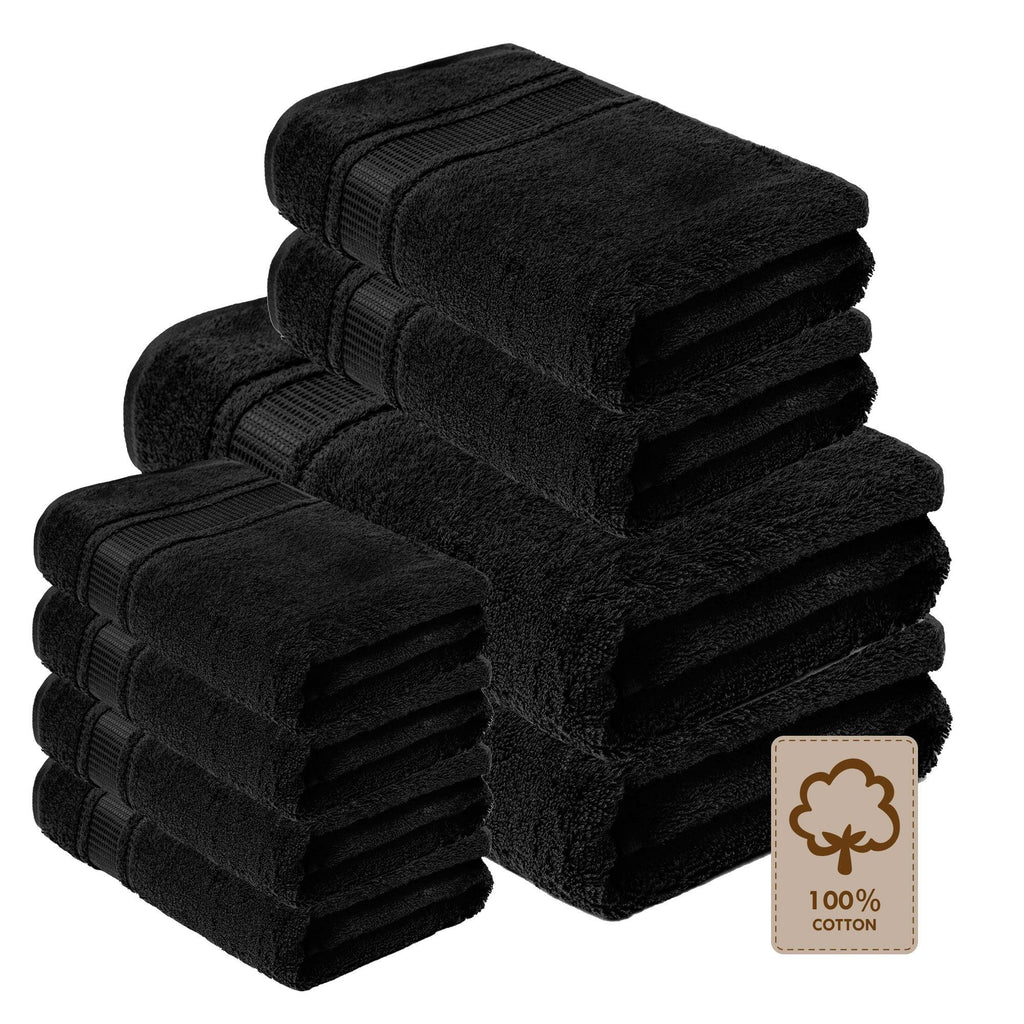 8 Pack Bath Towel Sets - Melissa Linen