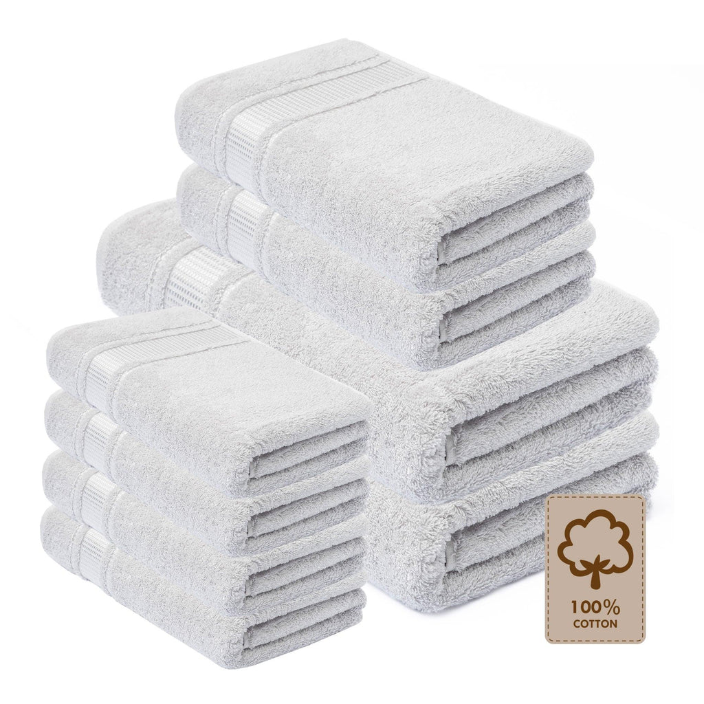 8 Pack Bath Towel Sets - Melissa Linen