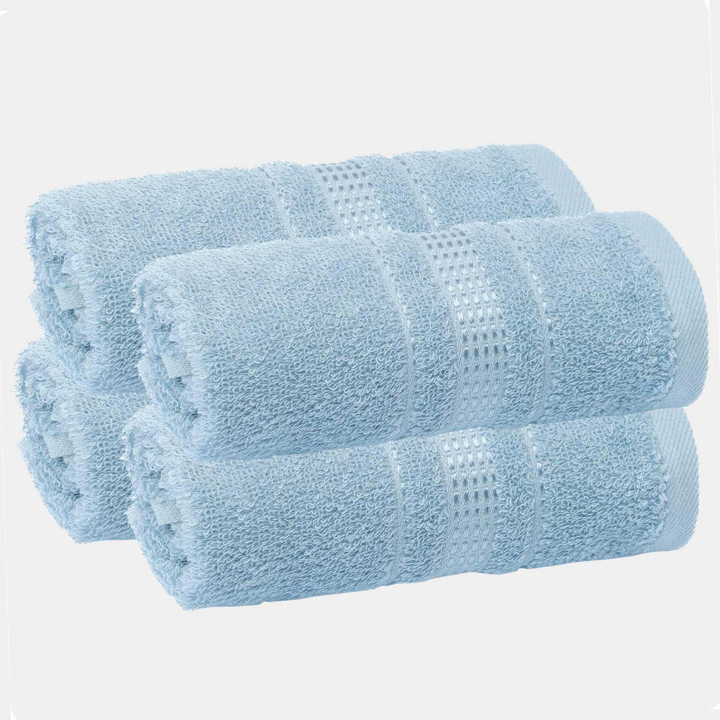 4-Pack Turkish Cotton Fingertip Towel Set