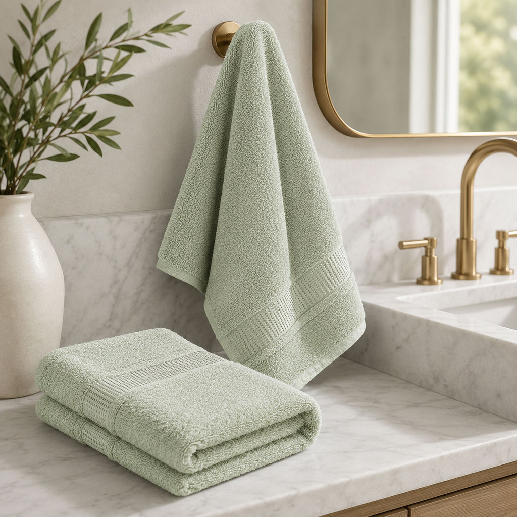 2-Piece Turkish Cotton Hand Towel Set – Melissa Linen