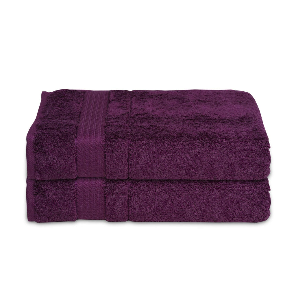 Hotel Collection Finest Elegance (2) Bath Towels & (1) Hand Towel Mica 3pc  Set