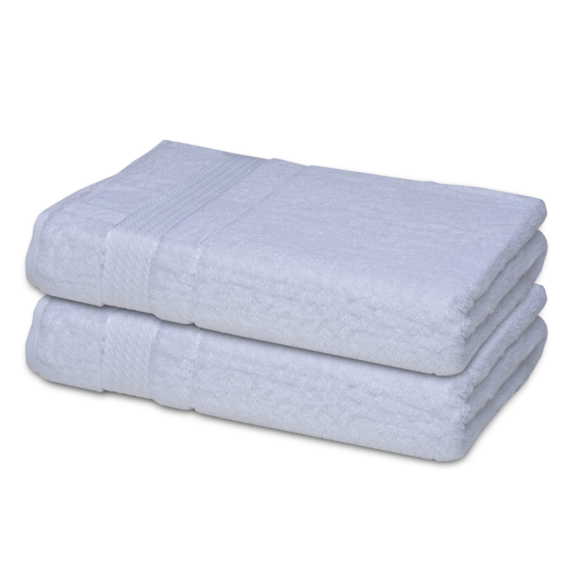 2pk Cardinal Hand Towel Set White - Linum Home Textiles