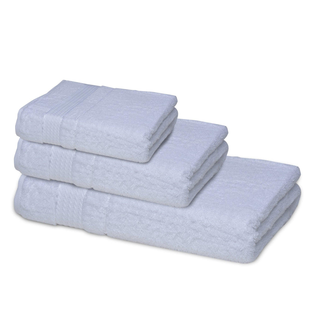 Hotel Collection Finest Elegance (2) Bath Towels & (1) Hand Towel Mica 3pc  Set