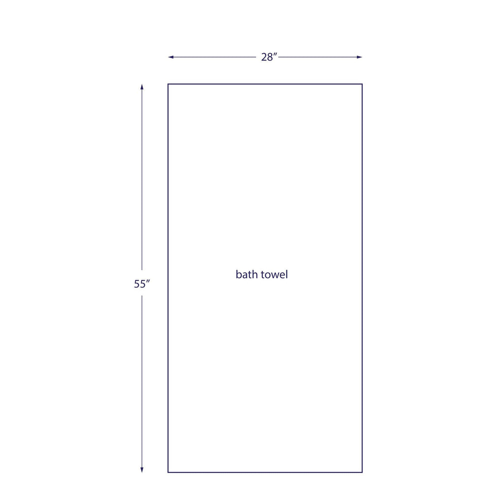 Bath best sale sheet dimensions